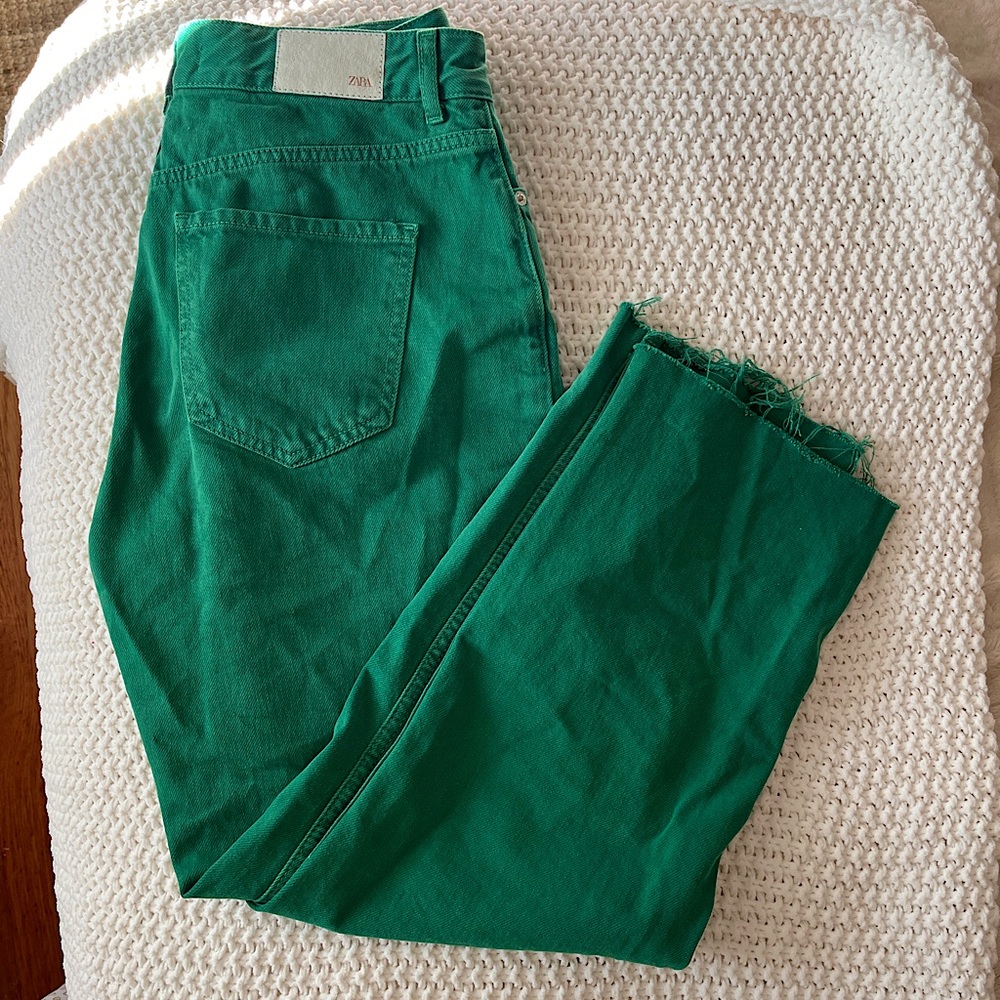 Zara green jeans! Not sold anymore!!!